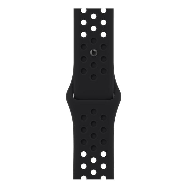 Apple Watch Nike Series 8, 41 мм корпус из алюминия цвета «Midnight», ремешок Nike Sport Band размера S/M цвета «Black/Black»