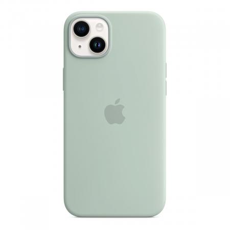Чехол Silicone Case MagSafe для Apple iPhone 14 Plus Зеленый