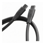 Дата-кабель VLP LITE Color Line USB-C, 60W, 1 м Чёрный