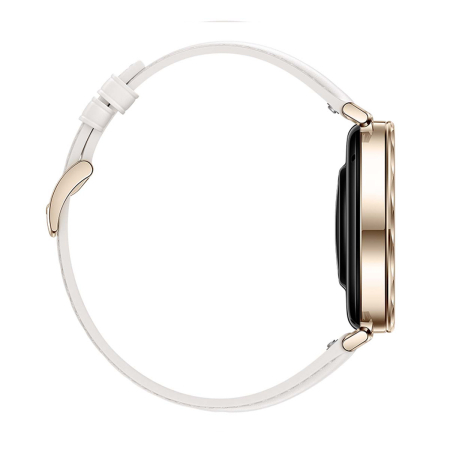 Часы HUAWEI Watch GT 5 Gold, 41 мм, цвет корпуса золотистый, цвет ремешка белый