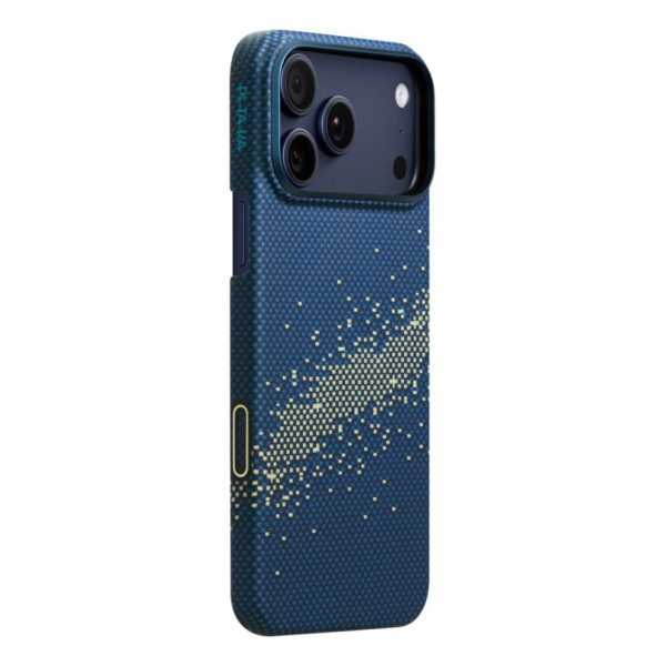 Чехол для  iPhone 17 Pro Max Pitaka Starpeak Ultra-Slim Case (Milky way galaxy) (KI1701MPM) Cиний