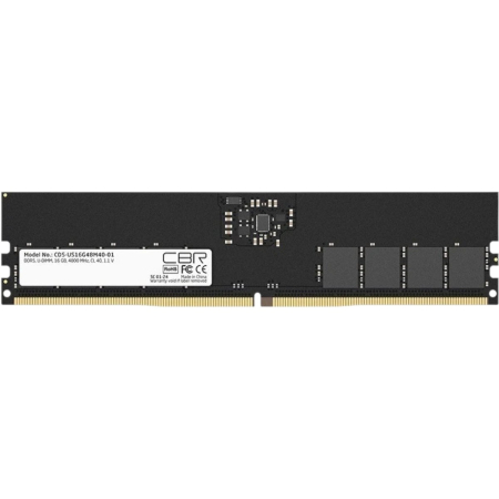 Оперативная память CBR (CD5 US16G48M40-01) DDR5 16GB 4800MHz CL40 UDIMM 1x16GB