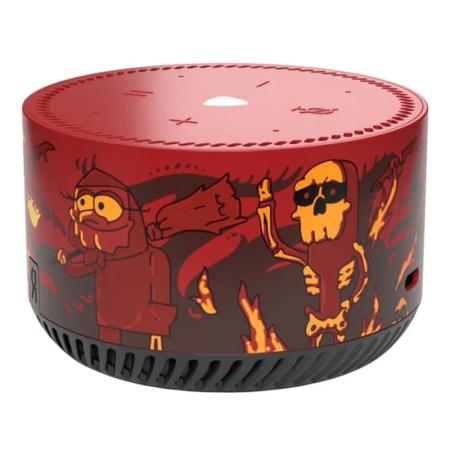 Умная колонка Яндекс.Станция Лайт с рисунком Rainbo Fairy Tale Красный