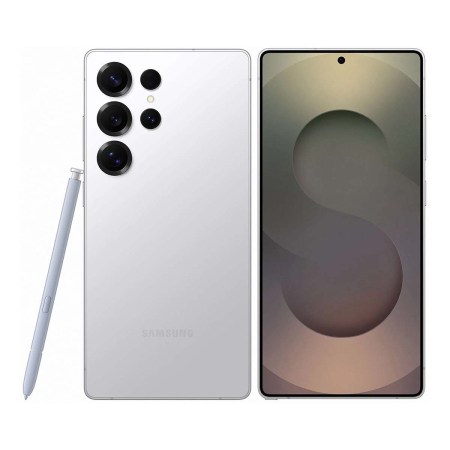 Samsung Galaxy S25 Ultra 12/512Gb Titanium Whitesilver, серебряный титан
