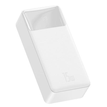 Внешний аккумулятор Baseus Bipow Digital Display Power Bank 30000mAh 15W PPDML-K02 (PPBD30) Белый