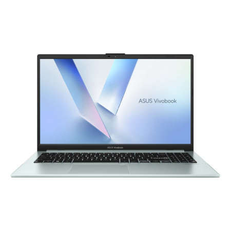Ноутбук ASUS VivoBook Go 15 E1504FA (Ryzen 5 7520U 8Gb SSD 512Гб 15,6" FullHD OLED) Grey Green, зелено серый