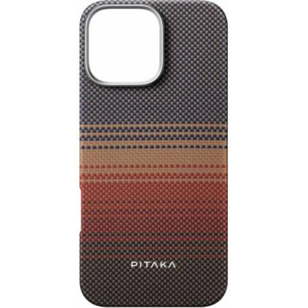 Арамидный чехол для iPhone 16 Pro Max с MagSafe Pitaka Ultra-Slim Case PitaTap (KI1602SUM), Sunset