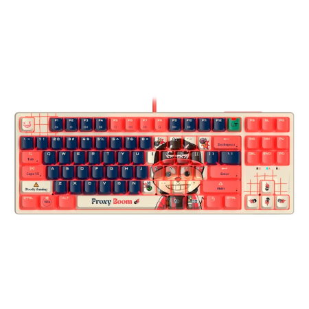Клавиатура A4Tech Bloody AT98 Proxy Boom Бежевый/красный