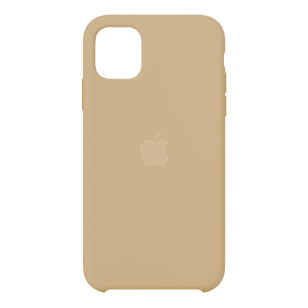 Чехол Silicone Case для Apple iPhone 11 Бледно-желтый