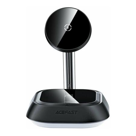 Беспроводное зарядное устройство AceFast Wireless Charger Desktop Holder (E16) Black, черный Беспроводное зарядное устройство AceFast Wireless Charger Desktop Holder (E16) Black, черный