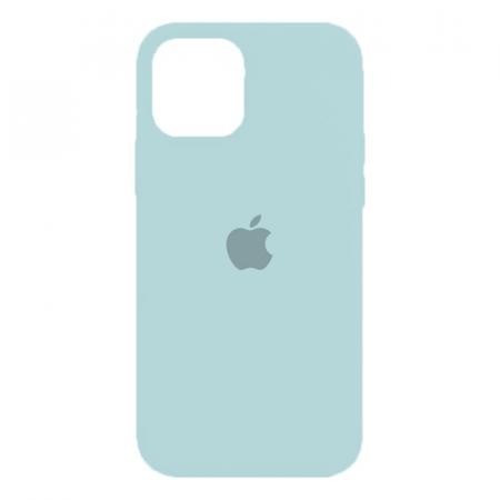 Чехол Silicone Case для Apple iPhone 12/12 Pro Pale Blue, бледно-голубой Чехол Silicone Case для Apple iPhone 12/12 Pro Pale Blue, бледно-голубой