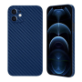 Ультратонкий чехол K-DOO Air Carbon для iPhone 12 Синий