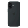 Чехол для Apple iPhone 17 Silicone Case Black, чёрный