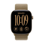 Apple Watch Series 12, 46 мм корпус из алюминия цвета «Light Gold», ремешок Sport Loop цвета «Olive»