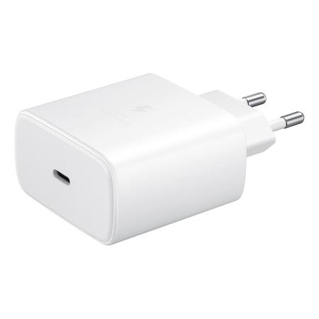 Зарядное устройство Samsung Travel Adapter USB Type-C 45 Вт (EP-T4510), белый