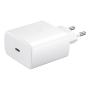 Зарядное устройство Samsung Travel Adapter USB Type-C 45 Вт (EP-T4510), белый