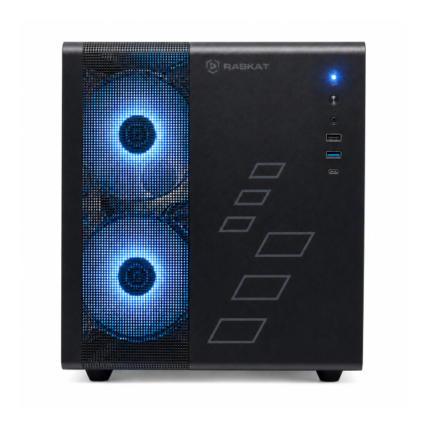 Игровой ПК Raskat Strike 520, AMD Ryzen 5 7500F, NVIDIA RTX 5060 8Gb, 32Gb DDR5, 1Tb SSD, Чёрный
