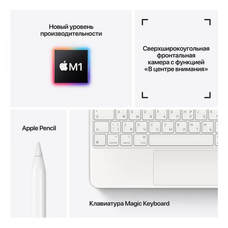 Apple iPad Pro 11" (M1, 2021, 3 gen) Wi-Fi + Cellular 256Gb Space Gray, «серый космос»