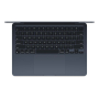 Apple MacBook Air 13" (M3, 8C CPU, 8C GPU, 2024) 16/256Gb SSD (MC8K4) Midnight, «тёмная ночь»