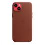 Чехол Leather Case MagSafe для Apple iPhone 14 Plus «Umber» Чехол Leather Case MagSafe для Apple iPhone 14 Plus «Umber»