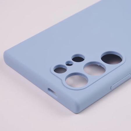 Чехол Silicone Case v2 для Samsung Galaxy S24 Ultra Лавандовый