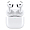 Наушники Apple AirPods 5 White, белый с беспроводным зарядным кейсом