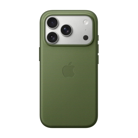 Чехол для Apple iPhone 17 Pro с MagSafe Apple TechWoven Case тканевый (original) Green, Зеленый