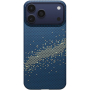 Чехол для  iPhone 17 Pro Max Pitaka Starpeak Ultra-Slim Case (Milky way galaxy) (KI1701MPM) Cиний