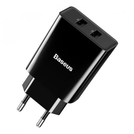 Зарядное устройство Baseus Speed Mini 2 USB-A 10,5 Вт TC-012 (CCFS-R01), черный