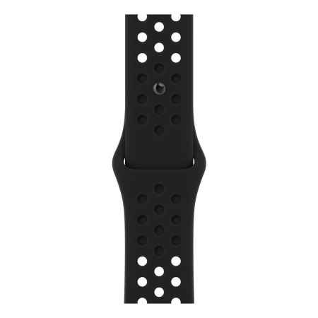 Apple Watch Nike SE (2022), 40 мм корпус из алюминия цвета «Midnight», ремешок Nike Sport Band размера M/L цвета «Black/Black» Apple Watch Nike SE (2022), 40 мм корпус из алюминия цвета «Midnight», ремешок Nike Sport Band размера M/L цвета «Black/Black»