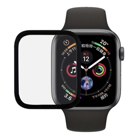 Защитное керамическое стекло Xreel для Apple Watch 41 мм Черное
