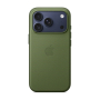 Чехол для Apple iPhone 17 Pro с MagSafe Apple TechWoven Case тканевый (original) Green, Зеленый