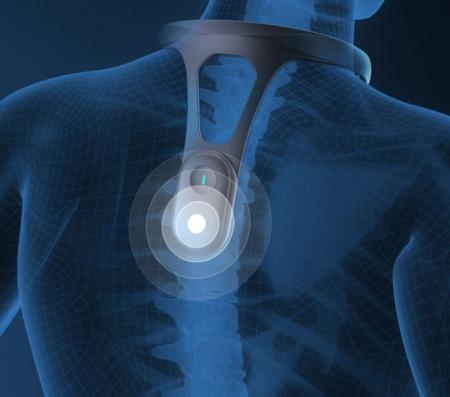 Электронный корректор осанки Xiaomi Hipee Smart P1, высота 16.7 см Черный