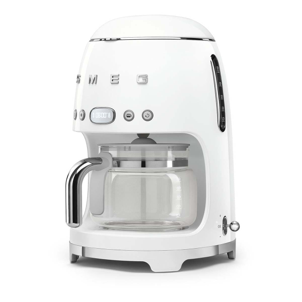 Кофеварка капельная SMEG 50s style (DCF02WHEU)  Белый
