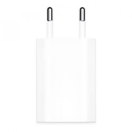 Зарядное устройство Power Adapter для iPod и iPhone 5 Вт (MD813ZM), белый