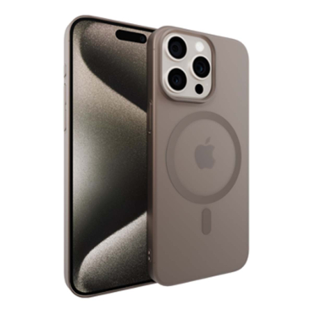 Чехол для iPhone 16 Pro Max 6.9" Gurdini Slim Series with Magsafe Desert, бежевый