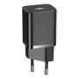 Зарядное устройство USB Type-C Baseus Super Si Quick Charger 1C 20 Вт EU (CCSUP-B01), черный