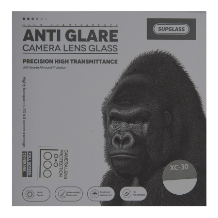 Защитное стекло для камеры Samsung S23 Ultra SUPGLASS Anti Glare Camera lens glass (XC-30) Прозрачный
