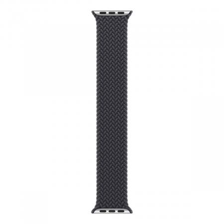 Ремешок для Apple Watch  1-9 Series, SE 38/40/41 мм Braided Solo Loop Черный