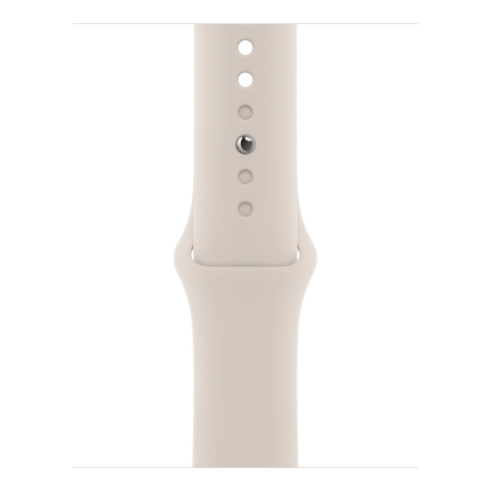 Apple Watch SE (2022), 40 мм корпус из алюминия цвета «Starlight», ремешок Sport Band размера M/L цвета «Starlight» Apple Watch SE (2022), 40 мм корпус из алюминия цвета «Starlight», ремешок Sport Band размера M/L цвета «Starlight»