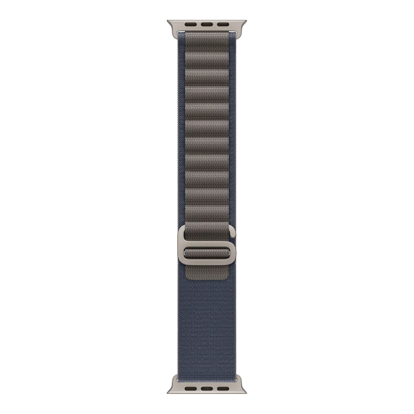 Apple Watch Ultra 2 (2023), 49 мм корпус из титана цвета «Natural», ремешок Alpine Loop размера L цвета «Blue»