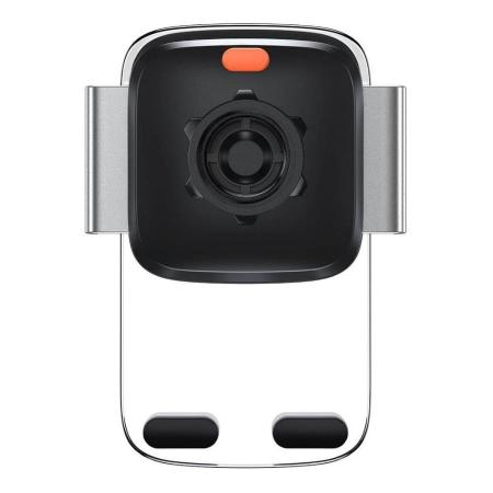 Автомобильный держатель Baseus Easy Control Clamp Car Mount Holder (Standard) For Air Outlets Silver (SUYK000112) Серебристый