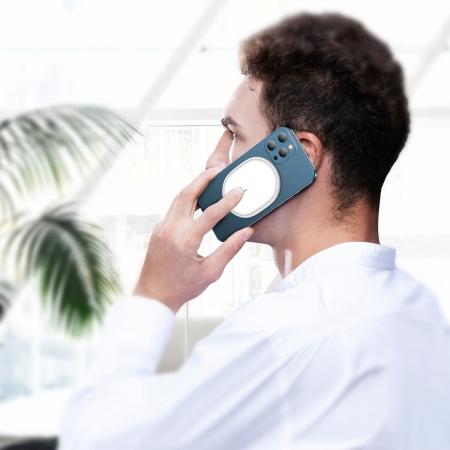 Беспроводное зарядное устройство 15w Baseus Light Magnetic Wireless Charger, Type-C кабель 1,5 м (WXQJ-02) White, белый