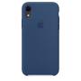 Чехол Silicone Case для Apple iPhone XR Blue Cobalt, синий