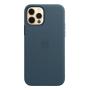 Чехол Leather Case MagSafe для Apple iPhone 12/12 Pro Blue Lake, голубое озеро