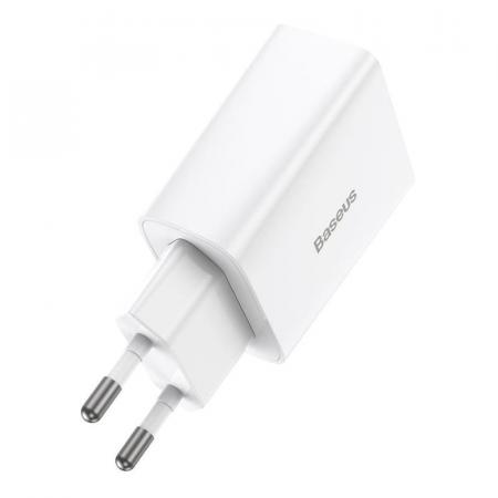 Зарядное устройство Baseus Speed Mini QC Quick Charger USB Type-C 20 Вт CCFS-SN02 (TC-012PD20-x), белый