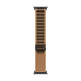Apple Watch Ultra 4, 49 мм корпус из титана цвета «Black», ремешок Alpine Loop цвета «Desert» размера M