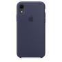 Чехол Silicone Case для Apple iPhone XR Midnight Blue, темно-синий
