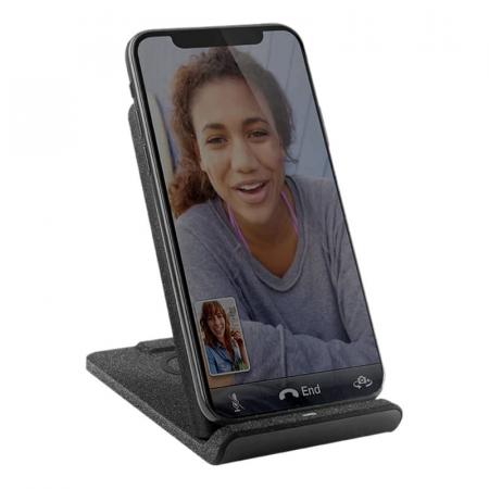 Беспроводное зарядное устройство UNIQ VERTEX DUO Foldable 2в1 15W (VERTEXDUO-DGREY) Gray, серый