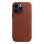 Чехол Leather Case MagSafe для Apple iPhone 14 Pro Max «Umber» Чехол Leather Case MagSafe для Apple iPhone 14 Pro Max «Umber»